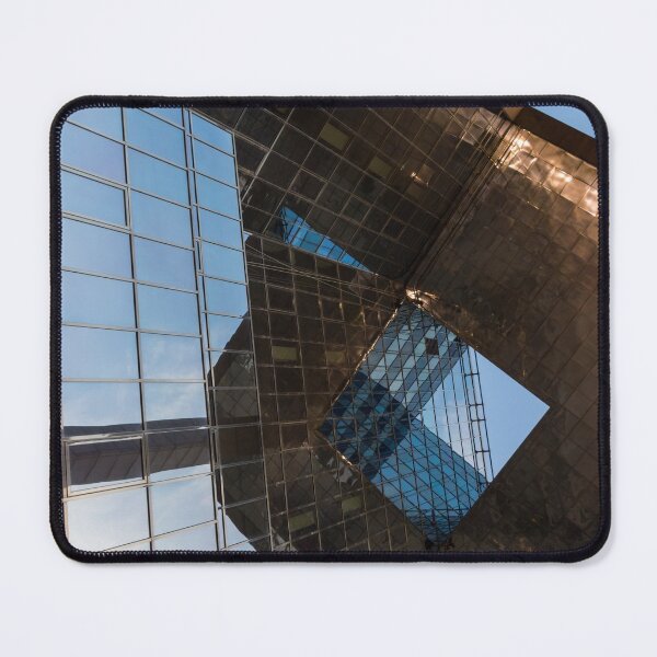 Item preview, Glass, Copper and Steel Geometry - Fabulous Modern Architecture in London, UK - Vertical designed and sold by Georgia Mizuleva.