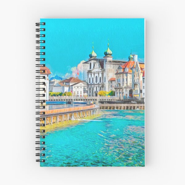 Item preview, Lucerne Cityscape designed and sold by Sofia-Draws.