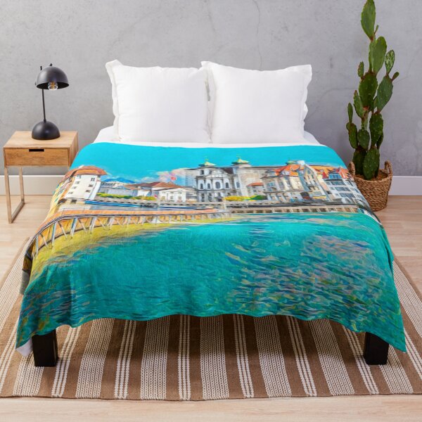 Item preview, Lucerne Cityscape designed and sold by Sofia-Draws.