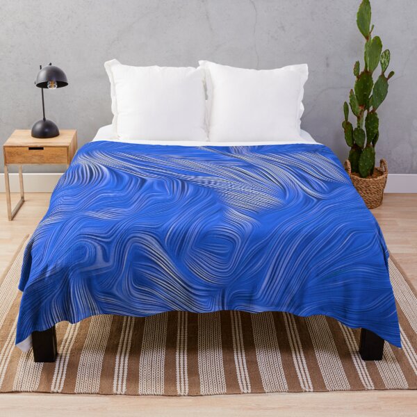 Item preview, Blue Variegated Leaves designed and sold by fatenanwar.