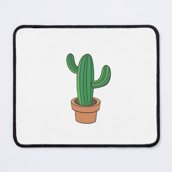 Item preview, hand drawn cute cactus pot designed and sold by violetcharlotte.