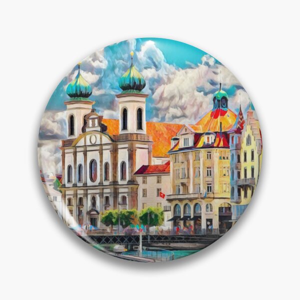 Item preview, Lucerne Skyline designed and sold by Sofia-Draws.