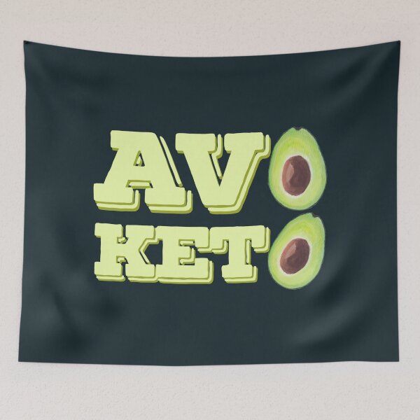 Item preview, AVOKETO, Funny Keto Diet gifts #KetoDiet #Ketosis #ketoholic designed and sold by AmazingEcraft.