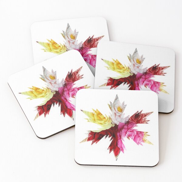 Item preview, Xmas Snowflakes Star Yellow red Pink Roses by Iritof designed and sold by iritof.