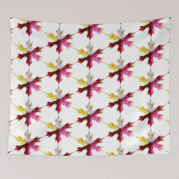 Item preview, Xmas Snowflakes Star Yellow red Pink Roses by Iritof designed and sold by iritof.