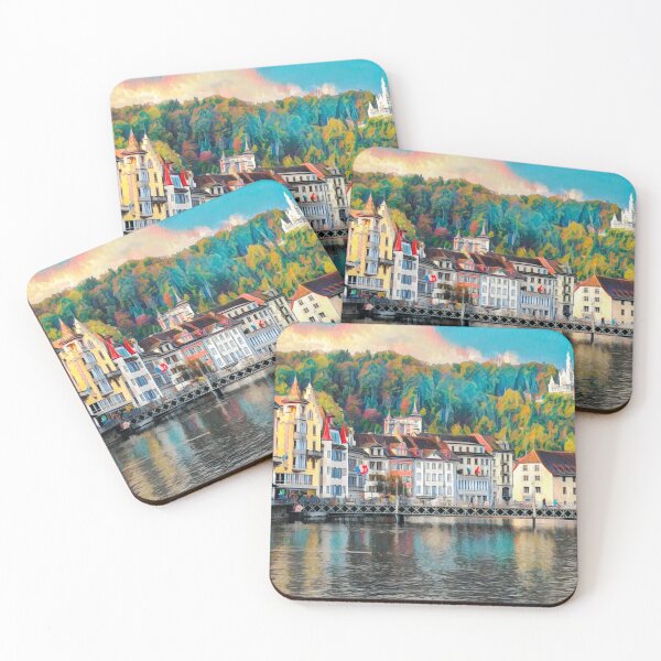Item preview, Lucerne Vintage Travel designed and sold by Sofia-Draws.
