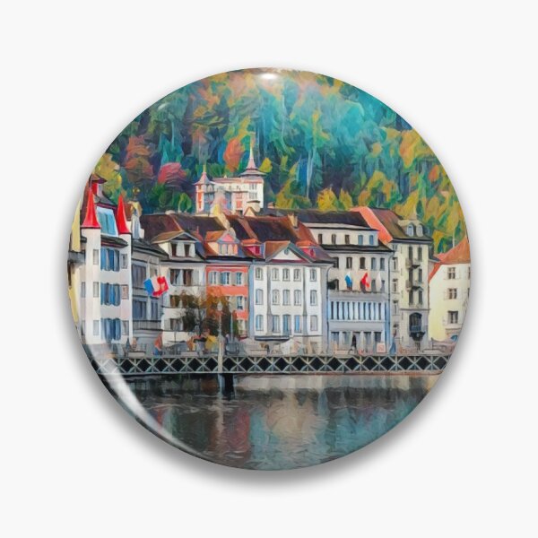 Item preview, Lucerne Vintage Travel designed and sold by Sofia-Draws.