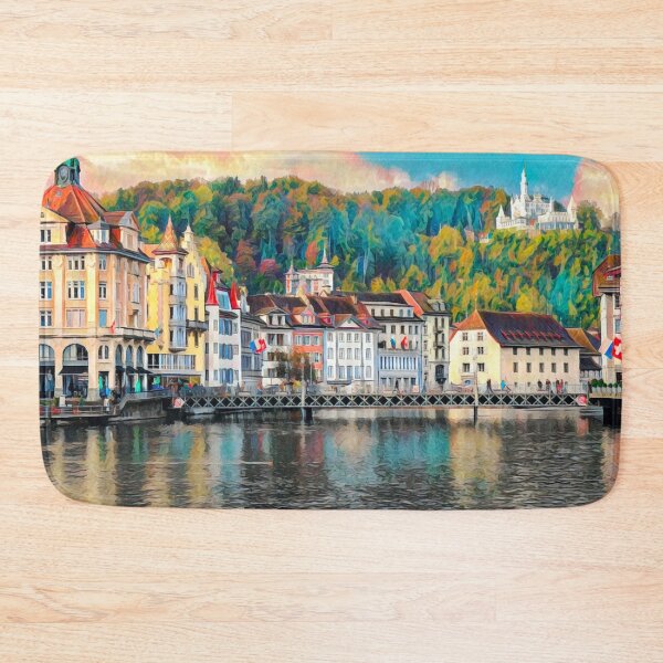Item preview, Lucerne Vintage Travel designed and sold by Sofia-Draws.