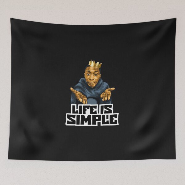 Item preview, Learn From Khaby Life Is Simple Classic designed and sold by canancyw3tr.