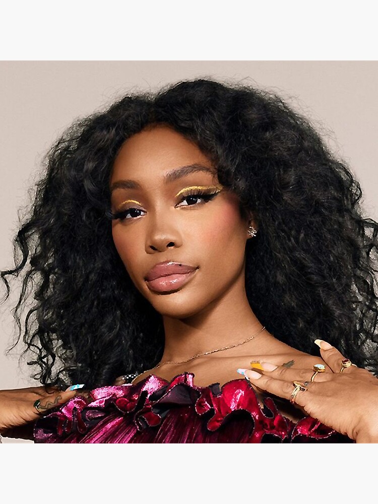 &ldquo;sza Classic vintage retro shirt&rdquo; Sticker by mariettartim | Redbubble