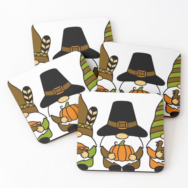 Item preview, Acción de gracias con mis gnomos, feliz día de acción de gracias designed and sold by JustBeReale.