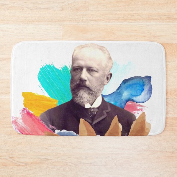 Item preview, Tchaikovsky brush strokes designed and sold by Musicianst0re.