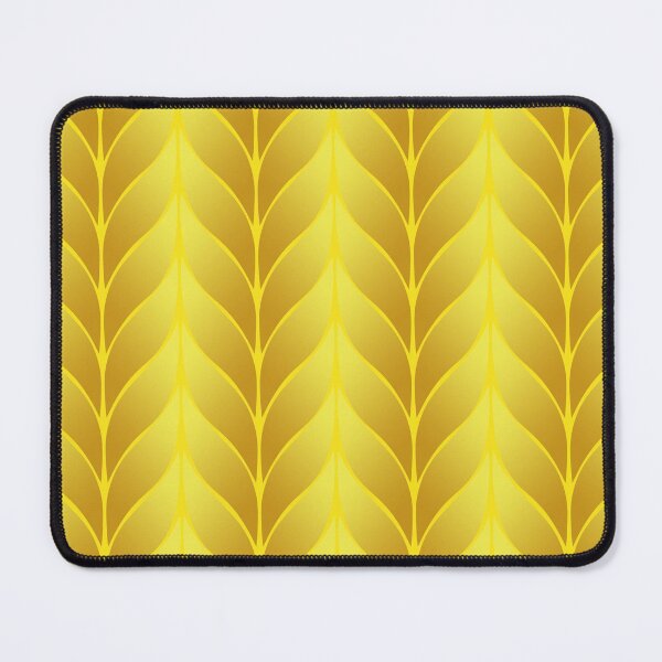 Item preview, Yellow Leaf Tile Pattern designed and sold by Looly Elzayat.