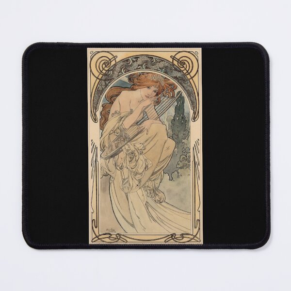 Item preview, Allegorie de la Musique by Alphonse Mucha   designed and sold by RBEnt.