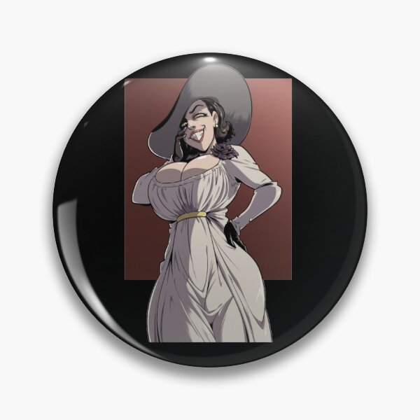 Rare online lewd Lady Dimitrescu Pin