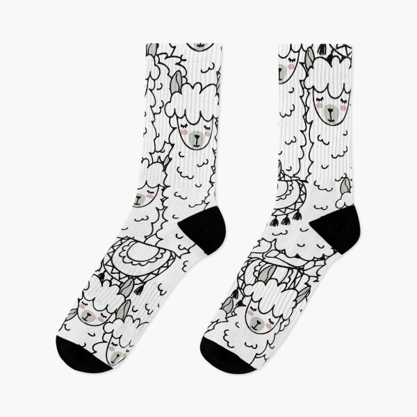 Item preview, Kawaii Cute Llama Pattern designed and sold by ialdesign.