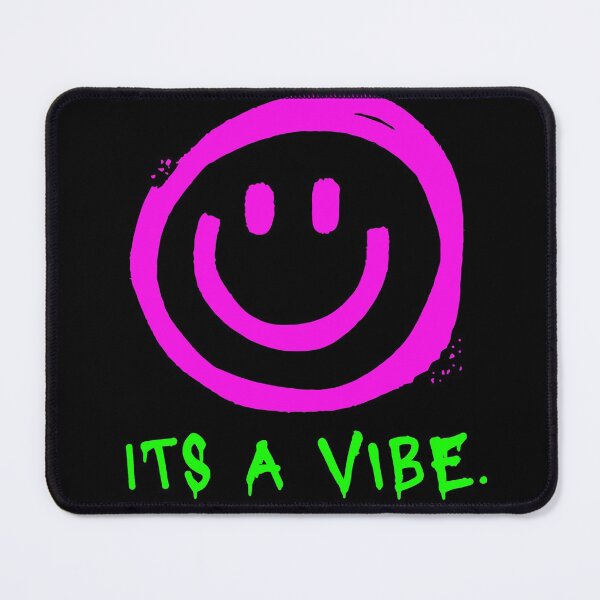Item preview, ITS A VIBE (SMILEY FACE) designed and sold by HeavyLiftGift.
