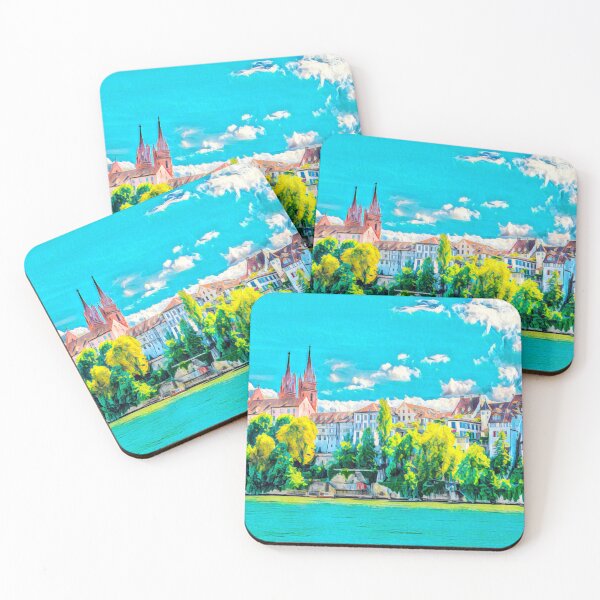 Item preview, Basel Cityscape designed and sold by Sofia-Draws.
