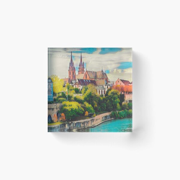 Item preview, Basel Vintage Travel designed and sold by Sofia-Draws.