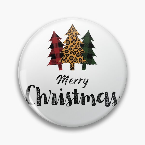 Item preview, Leopard Print Merry Christmas trees designed and sold by cactus-nick.
