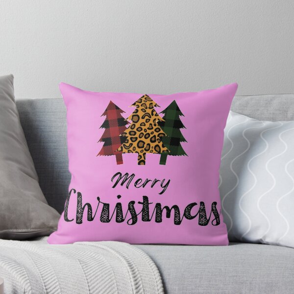 Item preview, Leopard Print Merry Christmas trees designed and sold by cactus-nick.