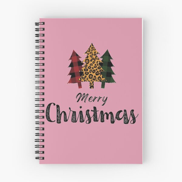 Item preview, Leopard Print Merry Christmas trees designed and sold by cactus-nick.