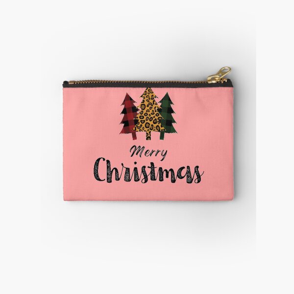 Item preview, Leopard Print Merry Christmas trees designed and sold by cactus-nick.