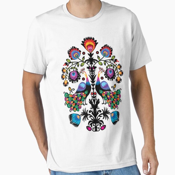 Folklore with peacocks Essential T-Shirt