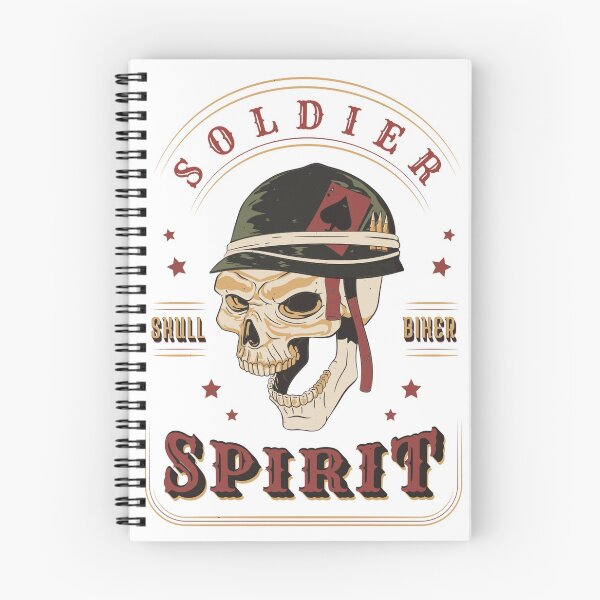 Item preview, soldier spirit skull designed and sold by Folding Clothing.