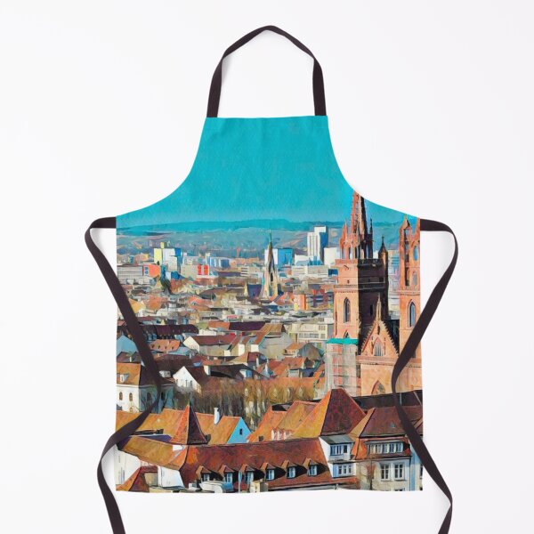 Item preview, Basel Skyline designed and sold by Sofia-Draws.