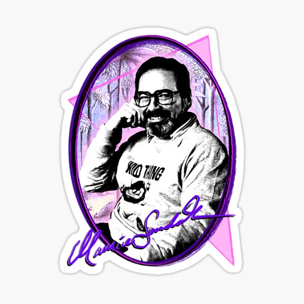 &ldquo;Maurice Sendak T-ShirtMaurice Sendak&rdquo; Sticker by ArianneMary | Redbubble