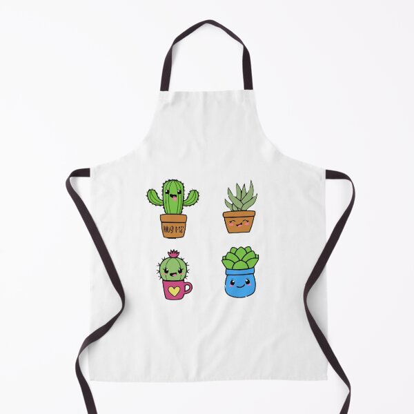 Item preview, cute cactus cartoon icons designed and sold by violetcharlotte.