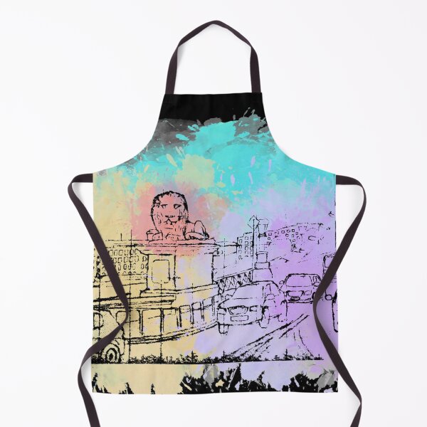 Item preview, London Bridge | Drawing | Watercolor Splash (L : Dark) designed and sold by the-krisney-way.