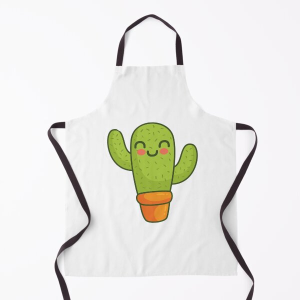 Item preview, cute cactus shy cartoon designed and sold by violetcharlotte.