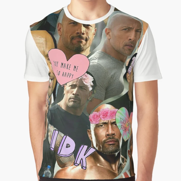 Dwayne The Rock Johnson sobrancelha levantar meme T-Shirt T-Shirt