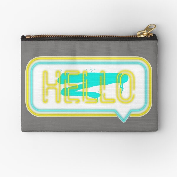 Item preview, Hello in Neon Yellow designed and sold by Chelle478.