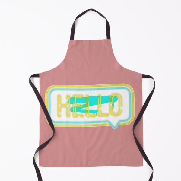 Item preview, Hello in Neon Yellow designed and sold by Chelle478.