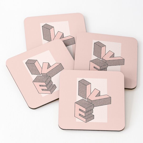 Item preview, IVE letter isometric designed and sold by arorar.