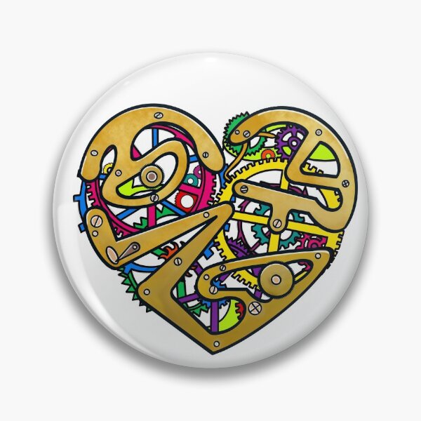 Item preview, Golden Geared This Way white background  designed and sold by AuDHDesigns AUS .