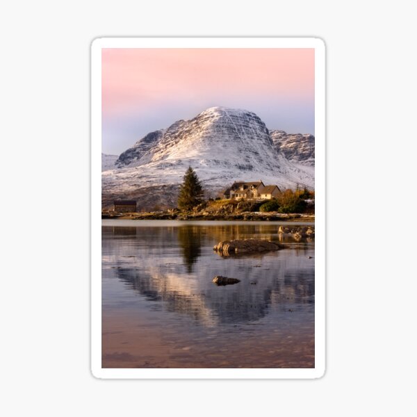 Item preview,  Applecross Hills in Winter Loch Kishorn NC500 Scotland. designed and sold by PhotosEcosse.