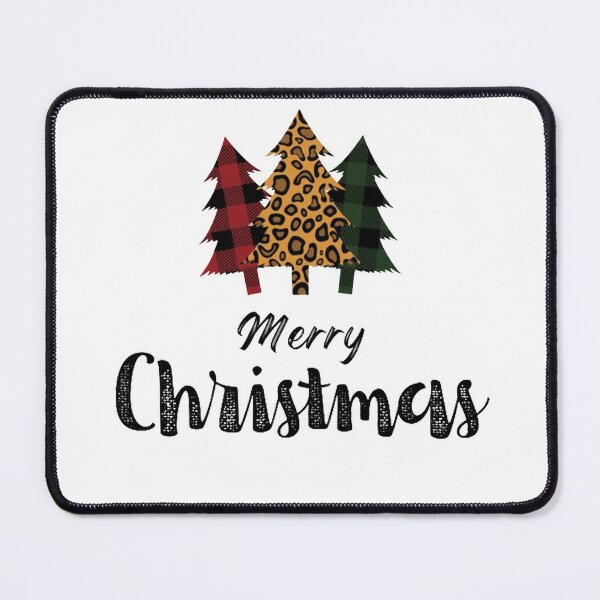 Item preview, Leopard print christmas tree tee designed and sold by cactus-nick.