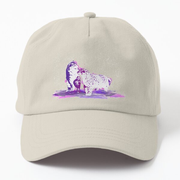 Affectionate Snow Leopards Dad Hat