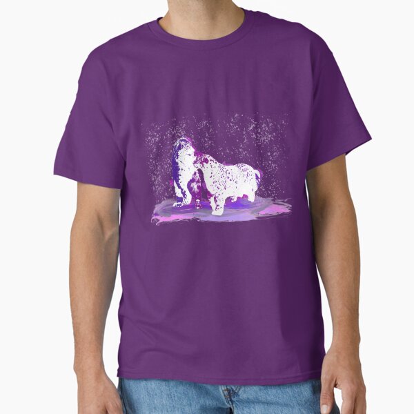 Affectionate Snow Leopards Classic T-Shirt
