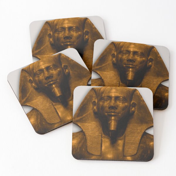 Item preview, Pharaohs golden statue designed and sold by Art Store Stickers.