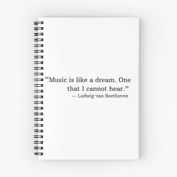 Item preview,  Beethoven Quote designed and sold by Musicianst0re.