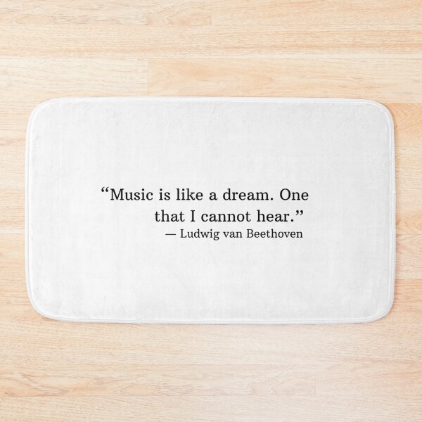 Item preview,  Beethoven Quote designed and sold by Musicianst0re.