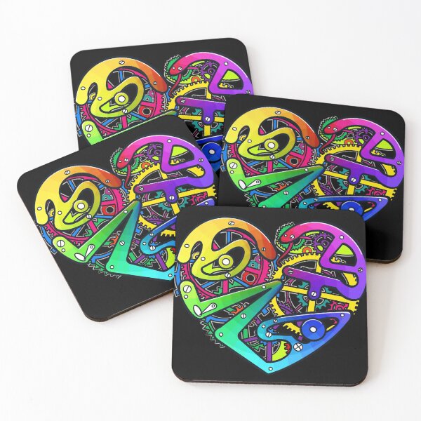 Item preview, Copy of Geared This Way black background  designed and sold by AuDHDesigns AUS .