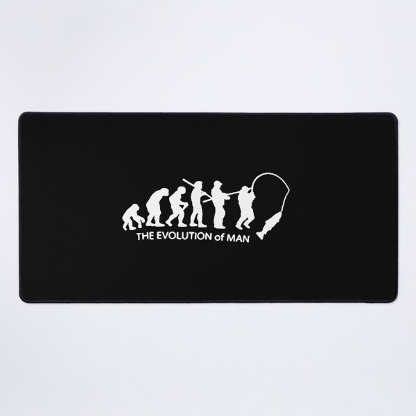 Item preview, Evolution of Fishing Born to go fishing Forced to work Fisherman Stick Figure Bones I love Fishing Art Design Happy Apparel Essential Inspiration Joy Mood Funny designed and sold by DesignByHeartUK.