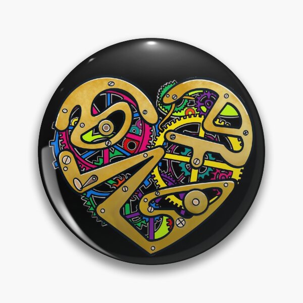 Item preview, Geared This Way black background  designed and sold by AuDHDesigns AUS .