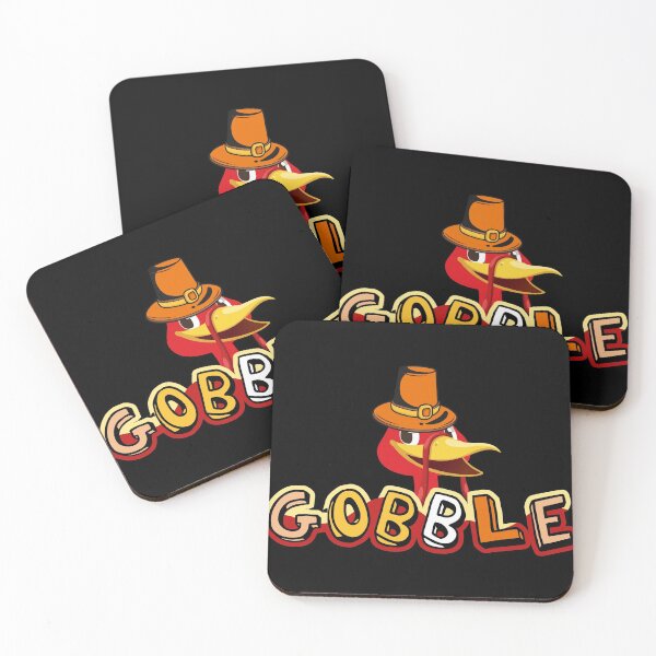 Item preview, gobble gobble thanksgiving turkey designed and sold by JustBeReale.
